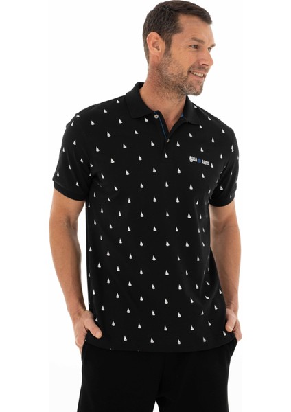 Erkek Regular Fit Polo Yaka Tişört Y25374306701