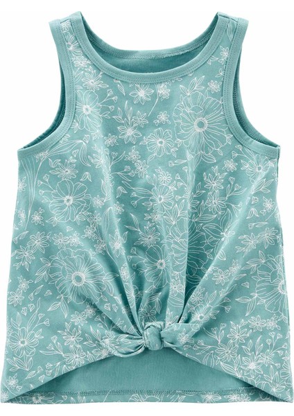 Küçük Kız Çocuk Kolsuz Tshirt