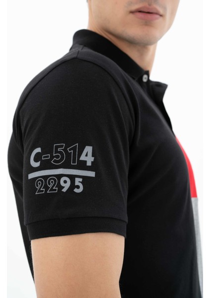 Erkek Regular Fit Polo Yaka Tişört Y25374303501