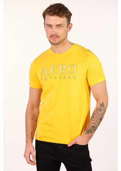 Erkek Bisiklet Yaka Tişört Y22344450501