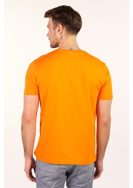 Erkek Bisiklet Yaka Tişört Y22344400501