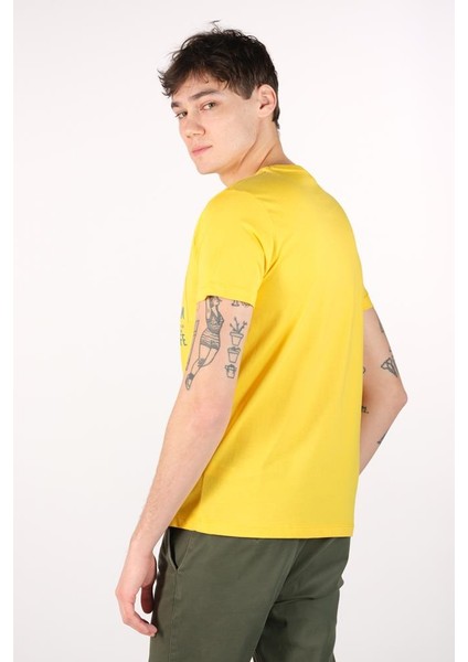 Erkek Bisiklet Yaka Tişört Y22344401001