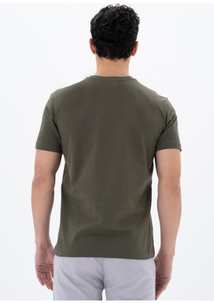 Erkek Regular Fit Bisiklet Yaka Tişört Y25344405401