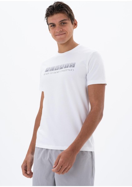 Erkek Slim Fit Bisiklet Yaka Tişört Y25344451801 fırsatları
