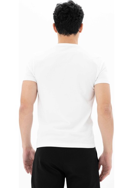 Erkek Slim Fit V Yaka Tişört Y25344452801