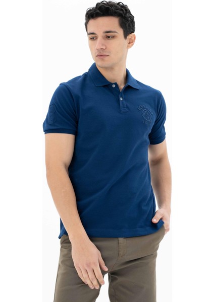 Erkek Büyük Beden Polo Yaka Tişört Y25374866901