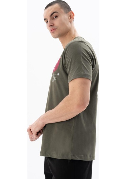 Erkek Regular Fit Bisiklet Yaka Tişört Y25344405001
