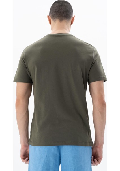 Erkek Regular Fit Bisiklet Yaka Tişört Y25344405501