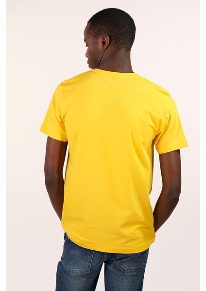 Erkek Bisiklet Yaka Tişört Y22344450401