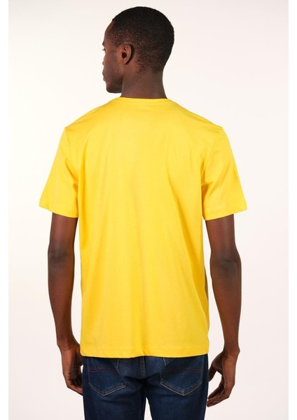 Erkek Bisiklet Yaka Tişört Y22344401701