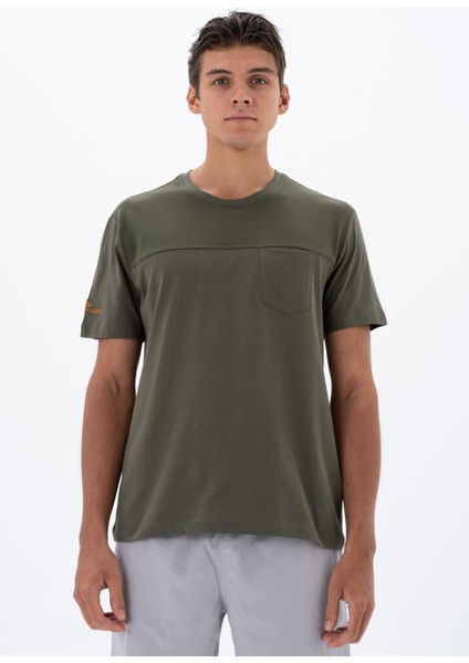 Erkek Regular Fit Bisiklet Yaka Tişört Y25344404601