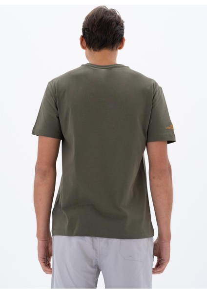 Erkek Regular Fit Bisiklet Yaka Tişört Y25344404601