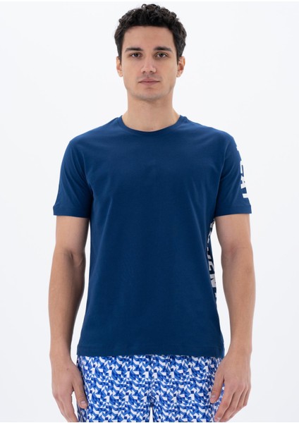 Erkek Regular Fit Bisiklet Yaka Tişört Y25344404701