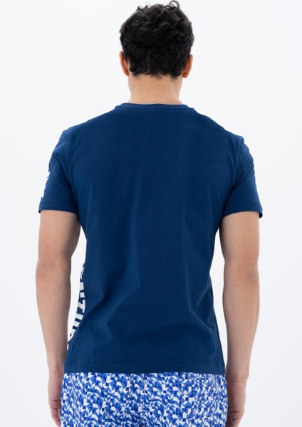 Erkek Regular Fit Bisiklet Yaka Tişört Y25344404701