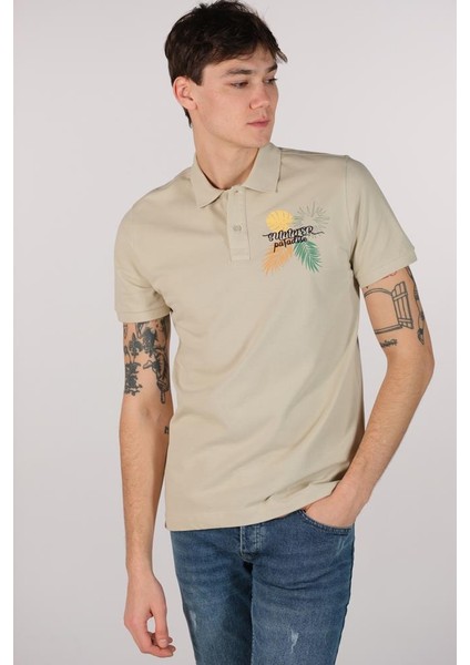 Erkek Büyük Beden Polo Yaka Tişört Y22374869001