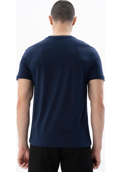 Erkek Regular Fit Bisiklet Yaka Tişört Y25344406301