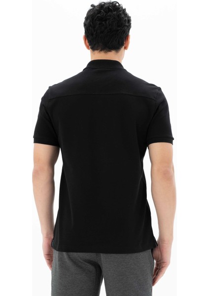 Erkek Cepli Büyük Beden Polo Yaka Tişört Y25374866601