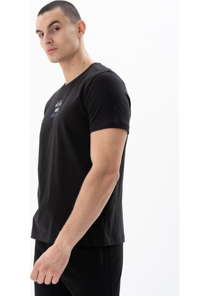 Erkek Regular Fit Bisiklet Yaka Tişört Y25344406301