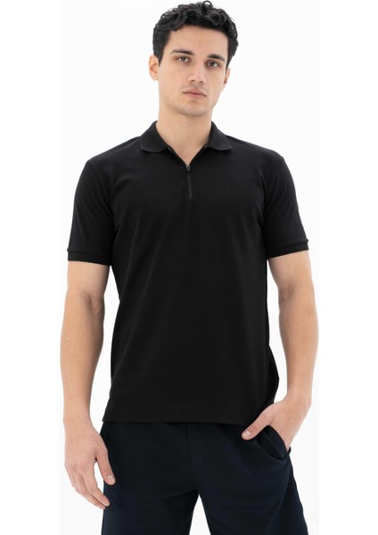 Erkek Regular Fit Polo Yaka Tişört Y25374304401