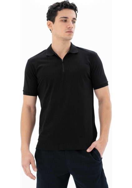 Erkek Regular Fit Polo Yaka Tişört Y25374304401 fırsatları