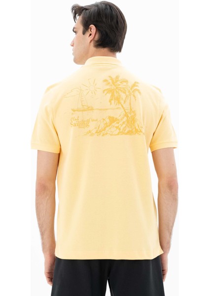 Erkek Regular Fit Polo Yaka Tişört Y25374351901