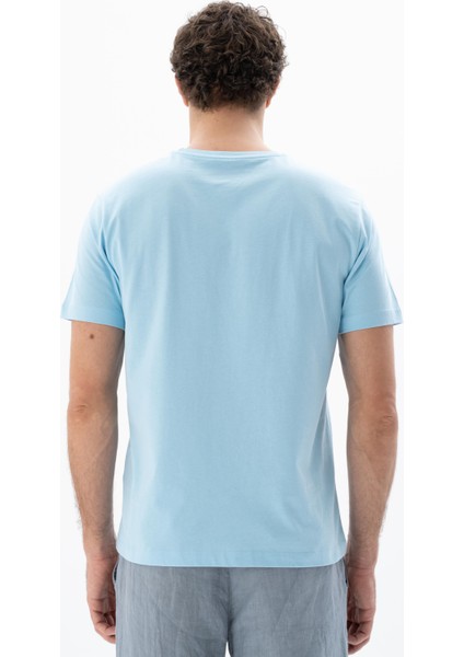Erkek Regular Fit Bisiklet Yaka Tişört Y25344406001