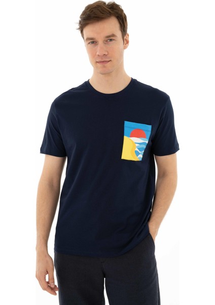 Erkek Regular Fit Bisiklet Yaka Tişört Y25344403801 fırsatları