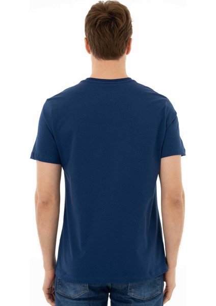 Erkek Regular Fit Bisiklet Yaka Tişört Y25344403501