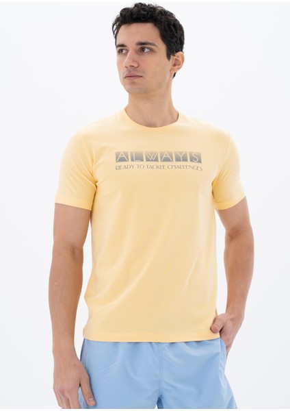 Erkek Slim Fit Bisiklet Yaka Tişört Y25344451801 modelleri