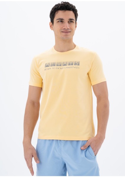 Erkek Slim Fit Bisiklet Yaka Tişört Y25344451801 indirimleri