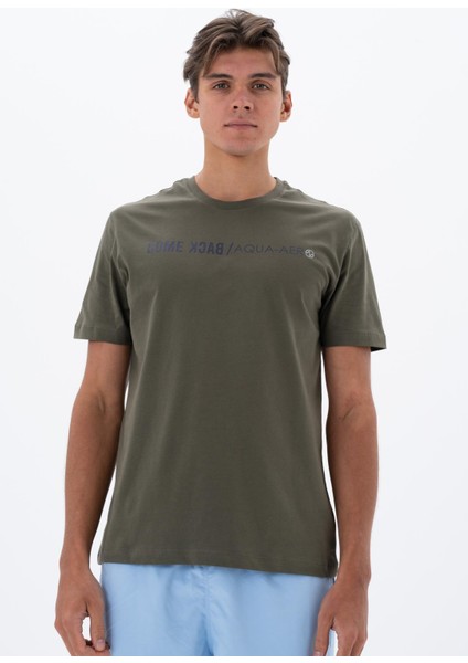 Erkek Regular Fit Bisiklet Yaka Tişört Y25344404301
