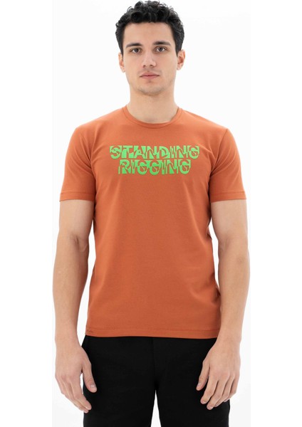 Erkek Slim Fit Bisiklet Yaka Tişört Y25344452001 modelleri