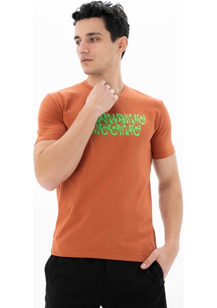 Erkek Slim Fit Bisiklet Yaka Tişört Y25344452001 fırsatları