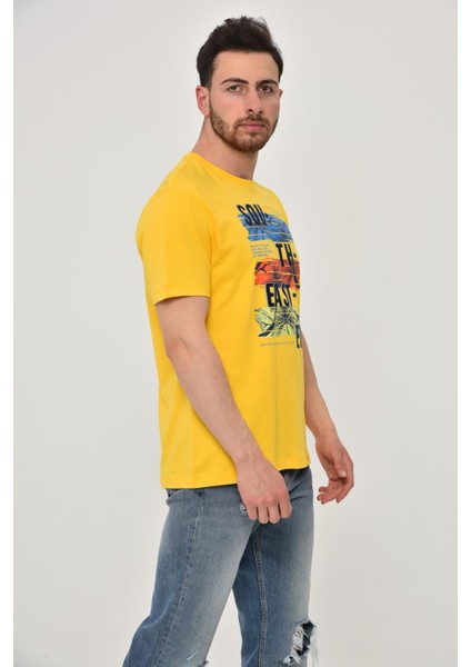 Erkek Bisiklet Yaka Tişört Y22344402601 modelleri