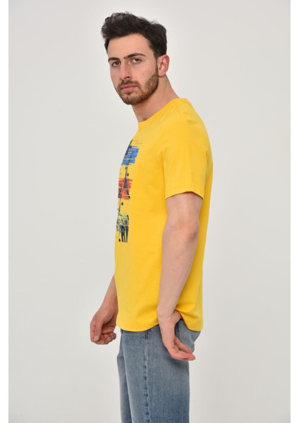 Erkek Bisiklet Yaka Tişört Y22344402601 fırsatları