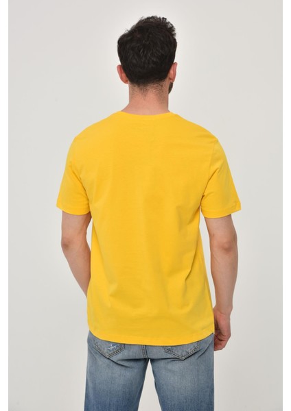 Erkek Bisiklet Yaka Tişört Y22344402601