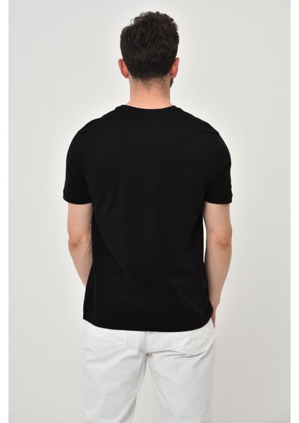 Erkek Bisiklet Yaka Tişört Y22344402601