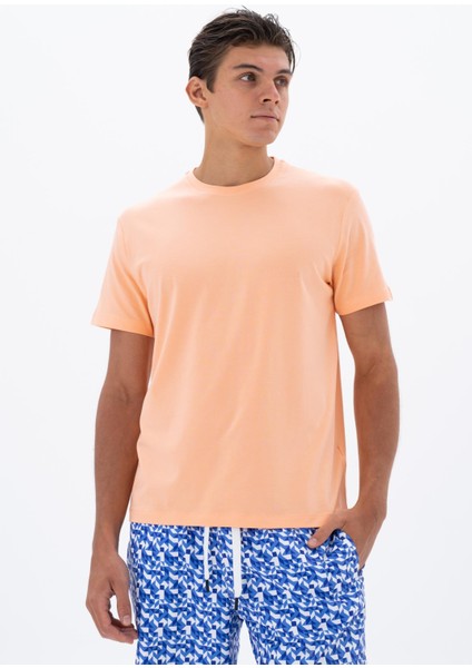 Erkek Regular Fit Bisiklet Yaka Tişört Y25344470001 modelleri