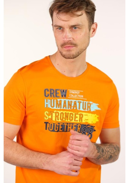 Erkek Bisiklet Yaka Tişört Y22344402101