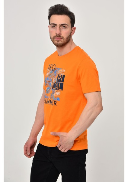 Erkek Bisiklet Yaka Tişört Y22344402501 indirimleri