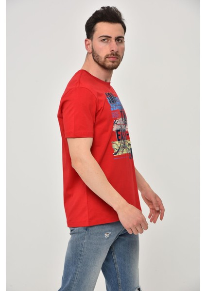 Erkek Bisiklet Yaka Tişört Y22344402601 fırsatları