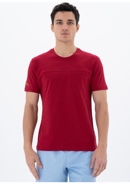 Erkek Regular Fit Bisiklet Yaka Tişört Y25344404601