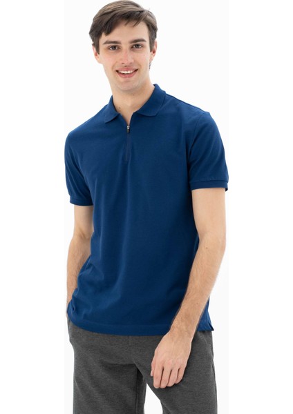 Erkek Regular Fit Polo Yaka Tişört Y25374304401