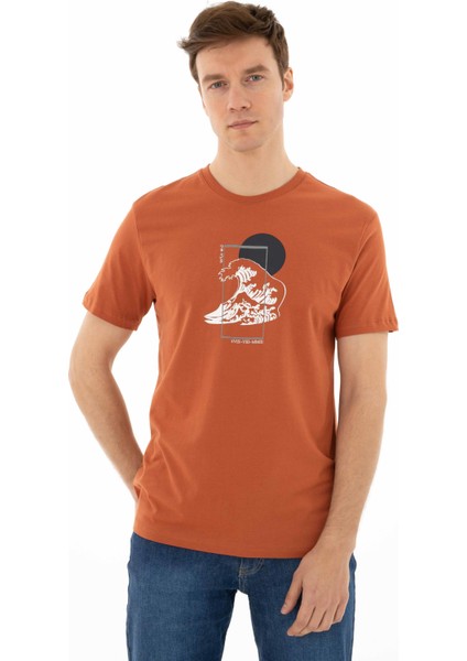 Erkek Regular Fit Bisiklet Yaka Tişört Y25344405601 modelleri