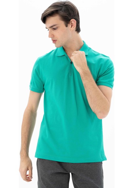 Erkek Regular Fit Polo Yaka Tişört Y25374304401