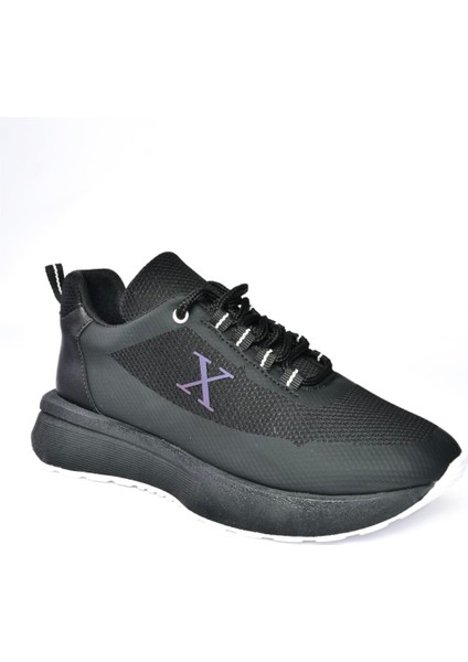 P848531504 Siyah/beyaz Kumaş Kadın Spor Ayakkabı indirimleri
