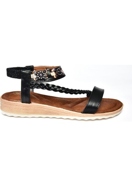 M258313409 Siyah Kadın Sandalet fırsatları