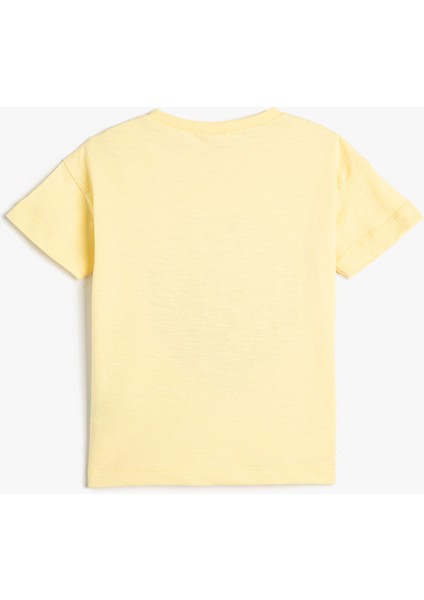 Tişört Kısa Kollu Bisiklet Yaka Pamuklu fiyatları