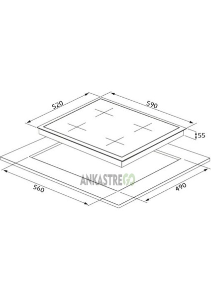BO6502B02 - CS5343B01 Siyah Cam Ankastre Set indirimleri