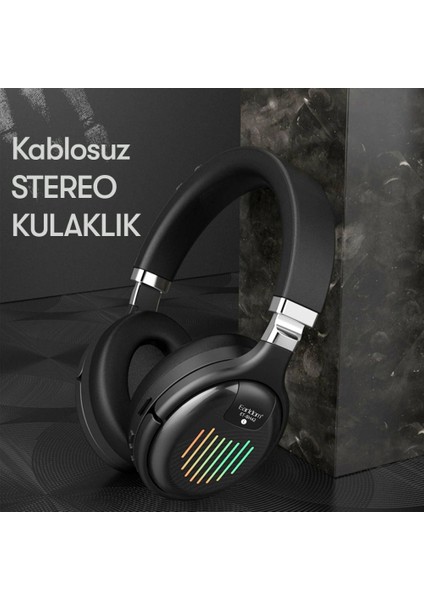 Earldom BH42 Mikrofonlu Kulak Üstü Kafa Üstü Gaming Bluetooth Kulaklık